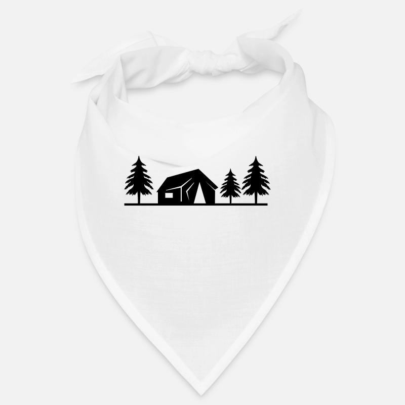 hütte im wald Bandana