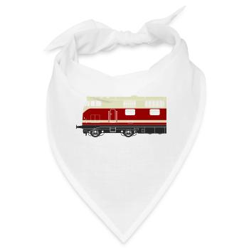 V180 BR 118 halb - Bandana - Weiß - Vorne
