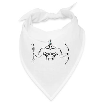 Alpha Archer Deluxe - Bandana - Weiß - Vorne