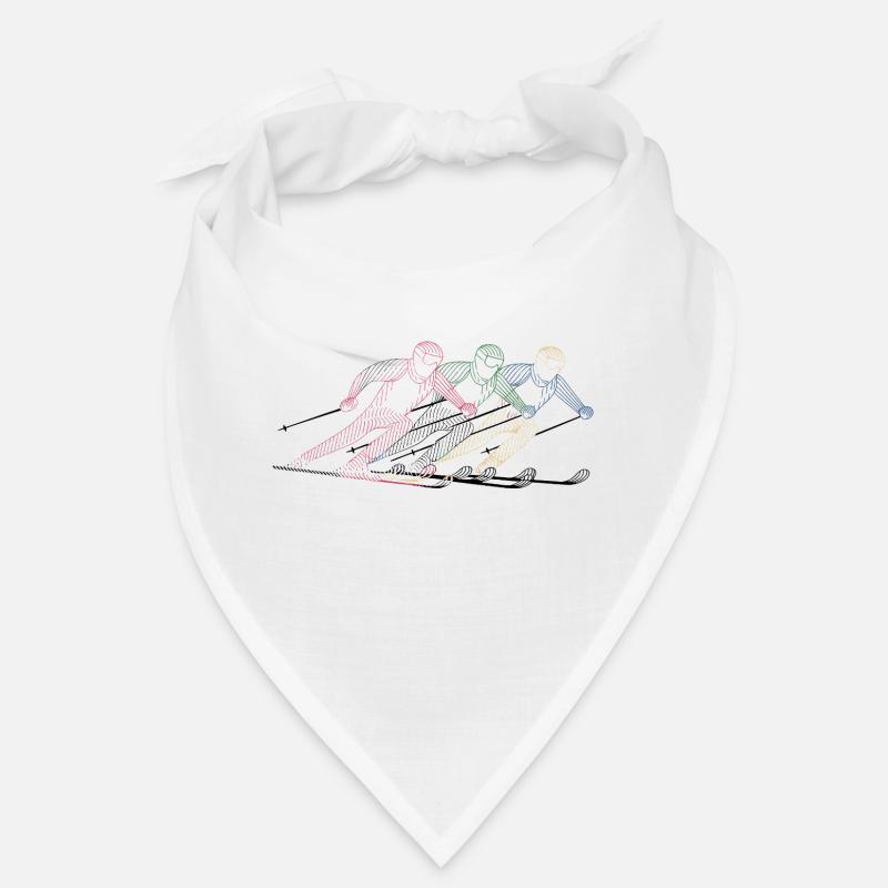 Ski Ski Winter Sport Bunt Bandana
