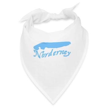 Norderney Tattoo - Bandana - Weiß - Vorne