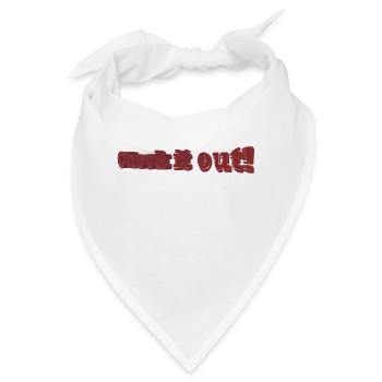 Check it out - Bandana - Weiß - Vorne