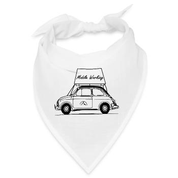Mobile Working - Bandana - Weiß - Vorne