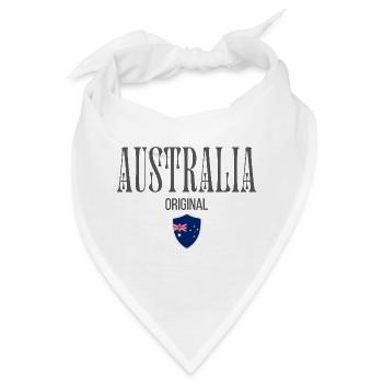Ursprünglich aus Australien, geboren in Australien - Bandana - Weiß - Vorne