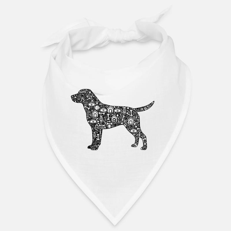 Labrador Retriever Design Chien Bandana