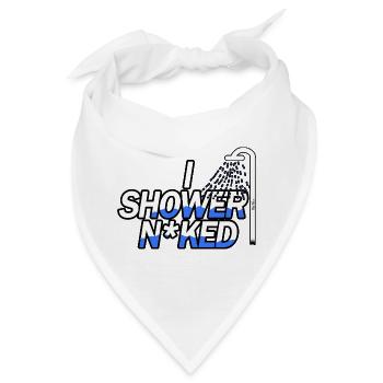 Unter der Dusche N*ked - Bandana - Weiß - Vorne