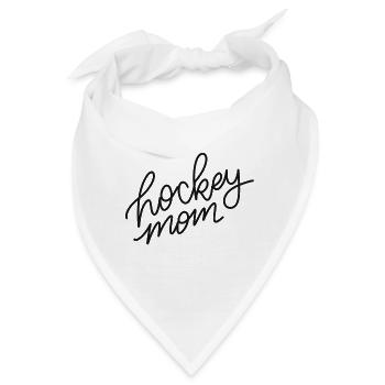 Hockey Mom Script Logo - Bandana - Weiß - Vorne