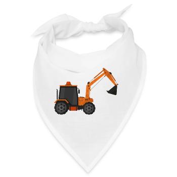 Bagger - Bandana - Weiß - Vorne