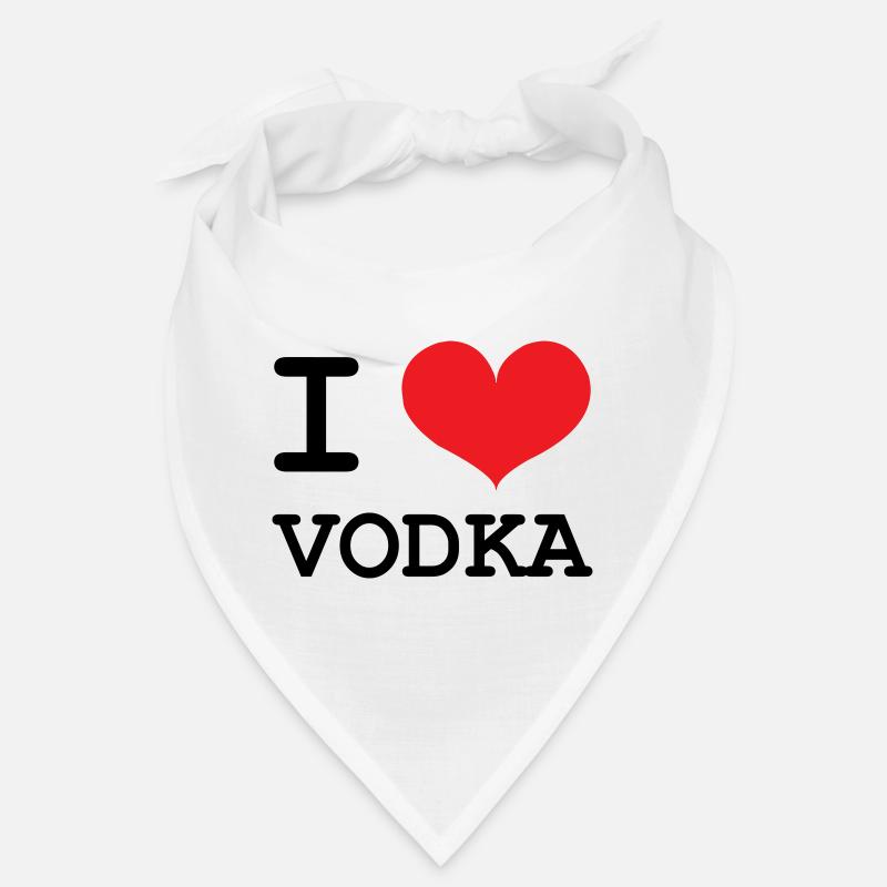 I Love Vodka - Alcool Bandana