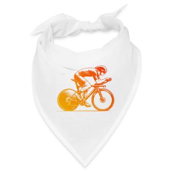 Roadbike Stil für jeden Anlass - Bandana - Weiß - Vorne