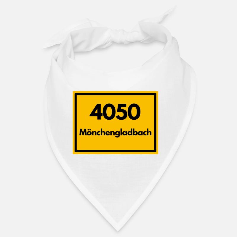 OLD POSTCODE POSTCODE 4050 MÖNCHENGLADBACH FUSSBAL Bandana