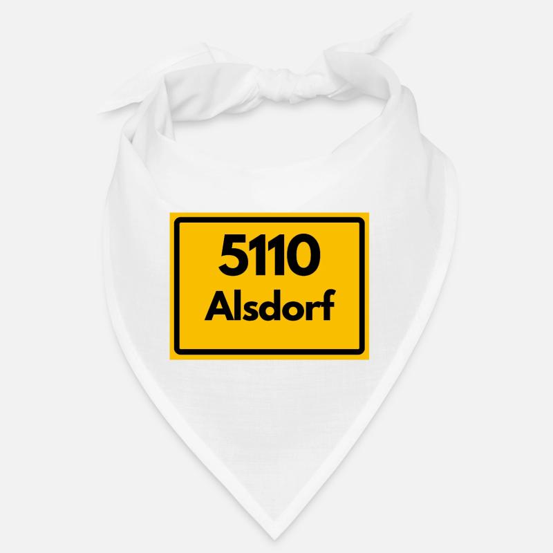 ANCIEN CODE POSTAL RETRO 5110 ALSDORF Bandana