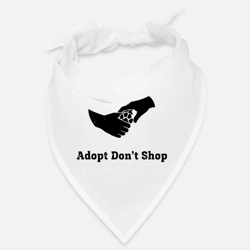 Adopt Dont Shop Pfote Faust Check Bandana
