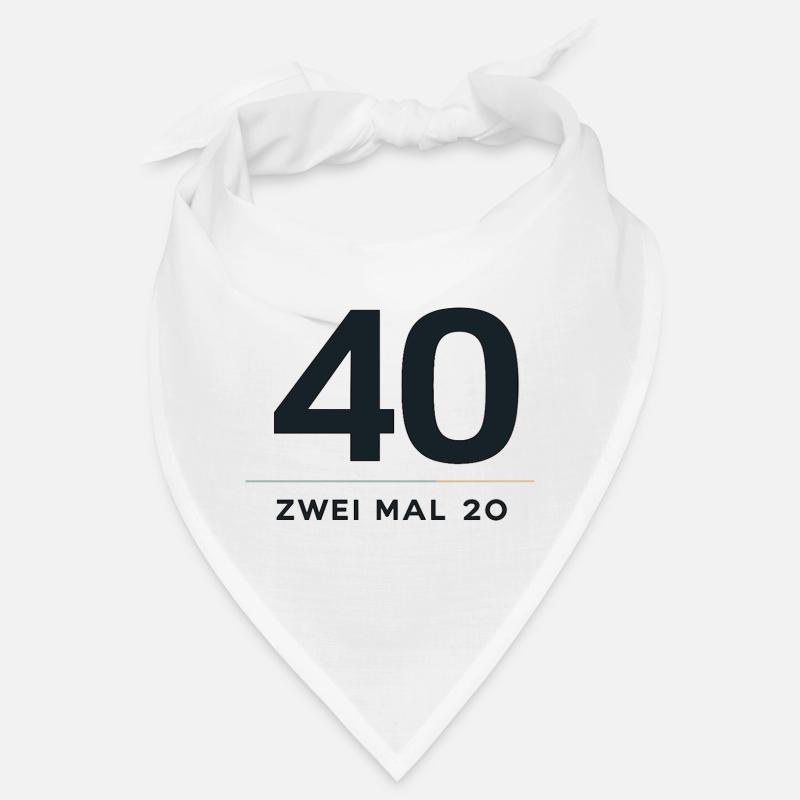 40 ans de conception Twice 20 Bandana