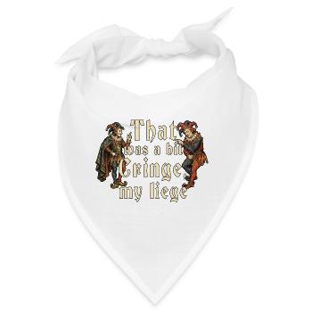 Ren Faire Medieval - Bandana - Weiß - Vorne