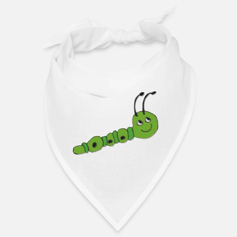 Caterpillar impressionism Bandana