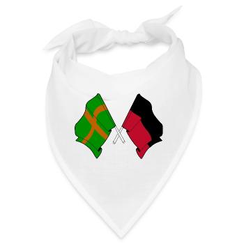 Nijmegen Vereinigte Flaggen - Bandana - Weiß - Vorne