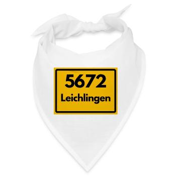 ALTE POSTLEITZAHL 5672 PLZ 42799 LEICHLINGEN NRW - Bandana - Weiß - Vorne