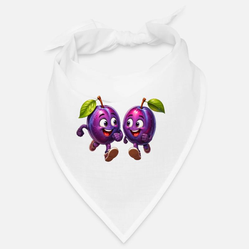 Funny plums Bandana