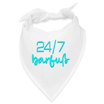 Barfuß Barfußläufer - Bandana - Weiß - Vorne