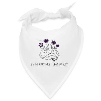 Es ist okay nicht okay - Bandana - Weiß - Vorne