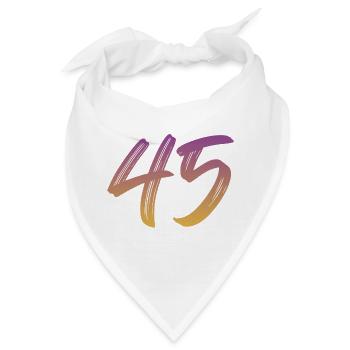 45 - Bandana - Weiß - Vorne