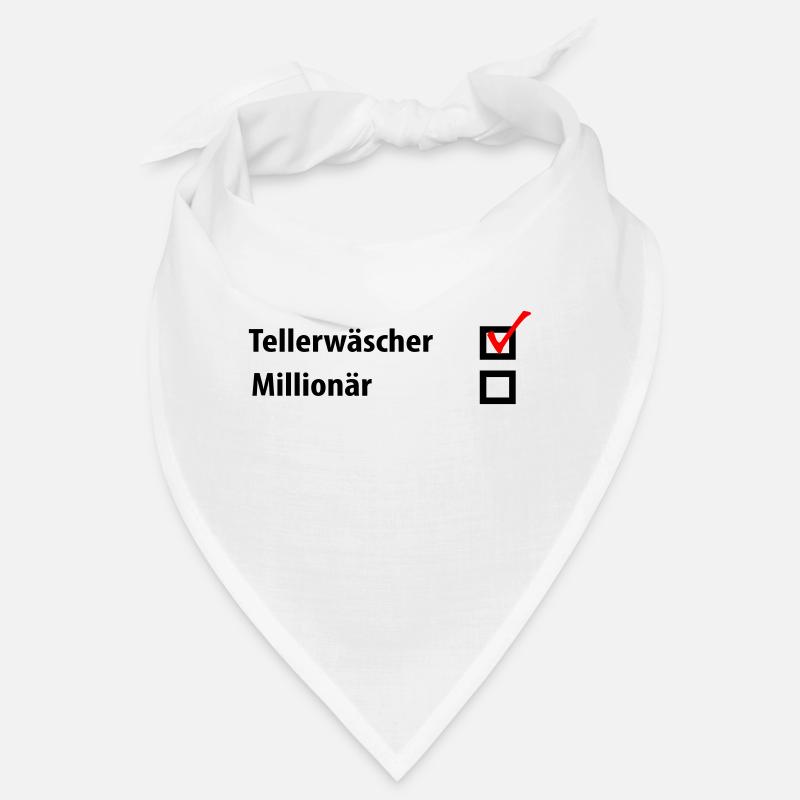 Tellerwäscher Millionär Bandana