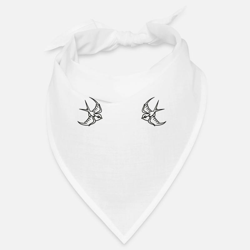 Swallows Shoulder black Bandana