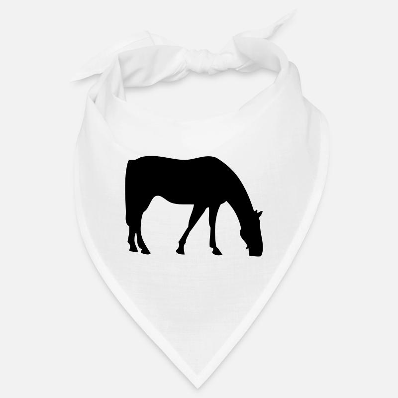 Cheval - Bandana - blanc