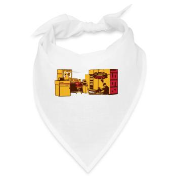 pong1960 - Bandana - Weiß - Vorne