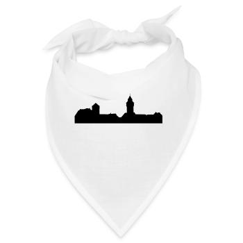 Nürnberg - Bandana - Weiß - Vorne