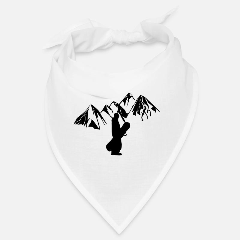 Mountain snowboarder Bandana