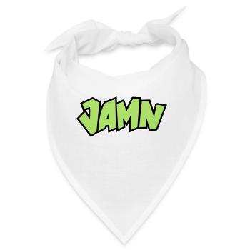 Jammin' JAMN Jamming in tha name of the Lord - Bandana - Weiß - Vorne