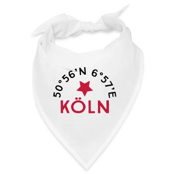 Köln - Bandana - Weiß - Vorne