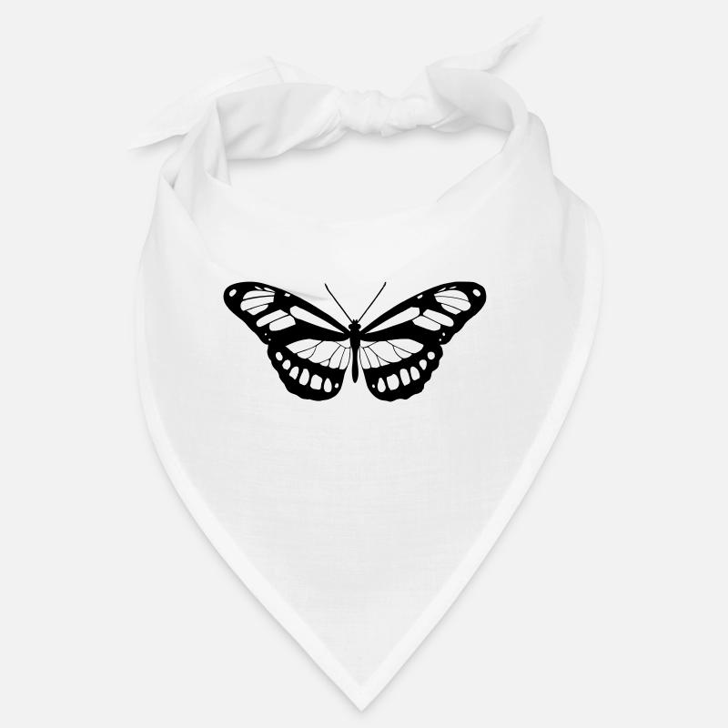 silhouette papillon Bandana