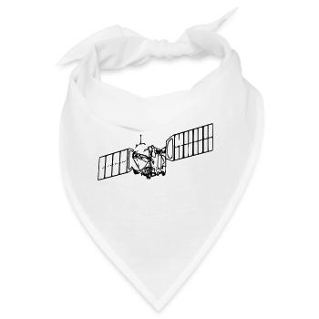 Satellit - Bandana - Weiß - Vorne