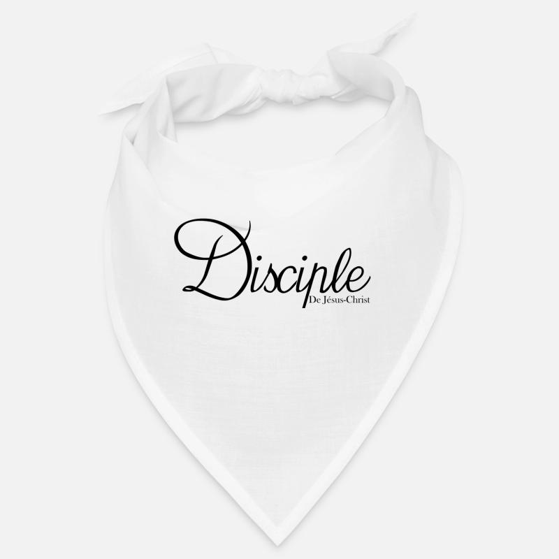 Disciple de Jésus en Noir Bandana