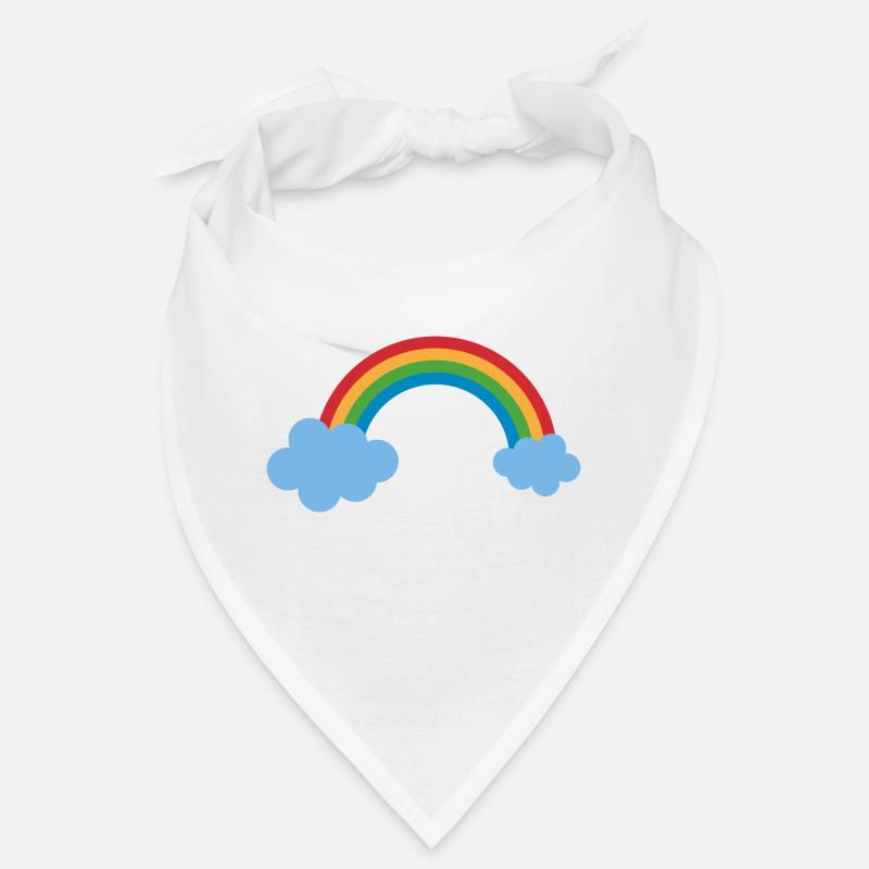 regenbogen sonne wolken wetter rainbow sun cloud39 Bandana