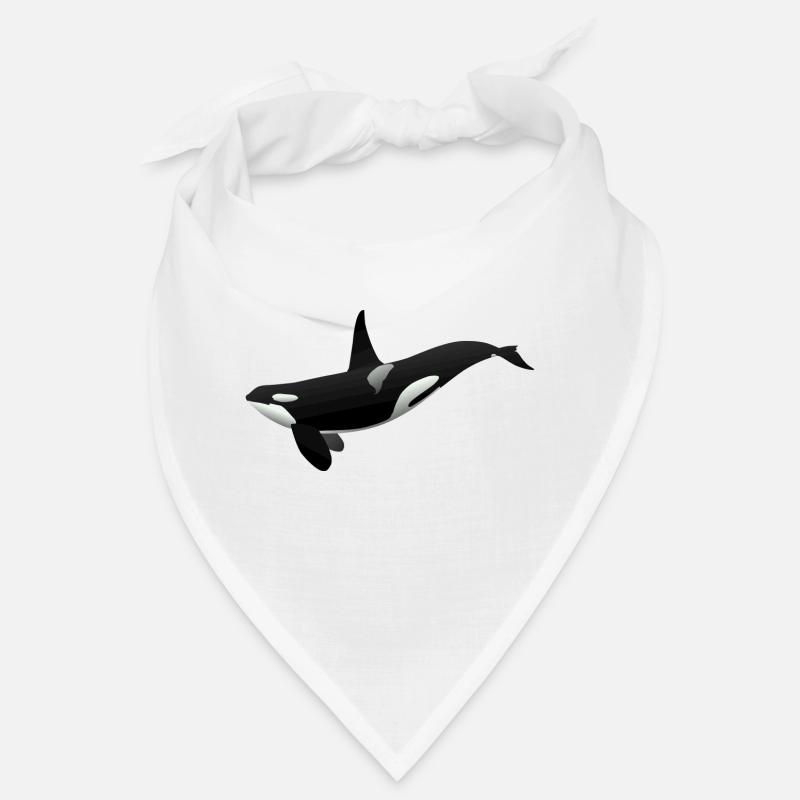 Orca - Bandana - blanc