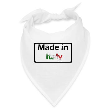 Made in Italy - Bandana - Weiß - Vorne