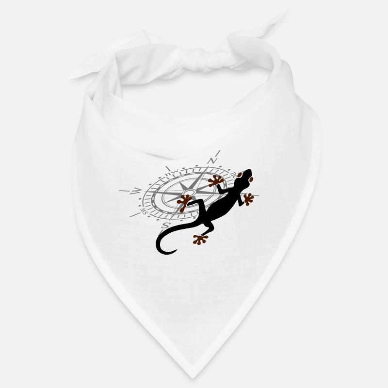 gecko - Bandana - blanc