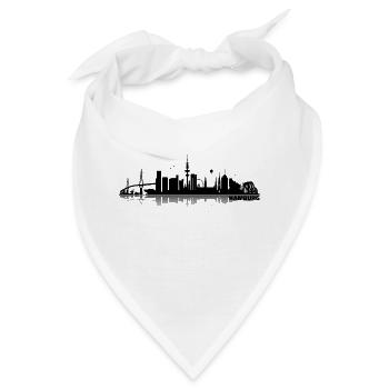 Hamburg 05 - Bandana - Weiß - Vorne