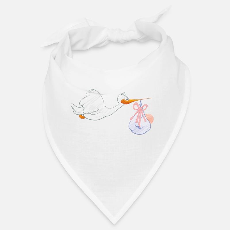 Der Storch bringt das Baby Bandana