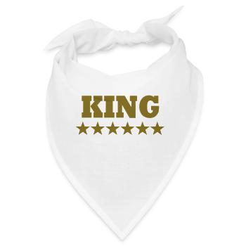 King - Bandana - Weiß - Vorne
