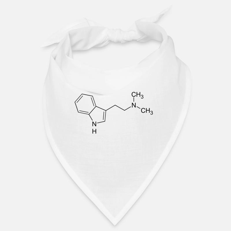 DMT Dimethyltryptamin Strukturformel Bandana