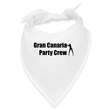 Gran Canaria - Bandana - Weiß - Vorne