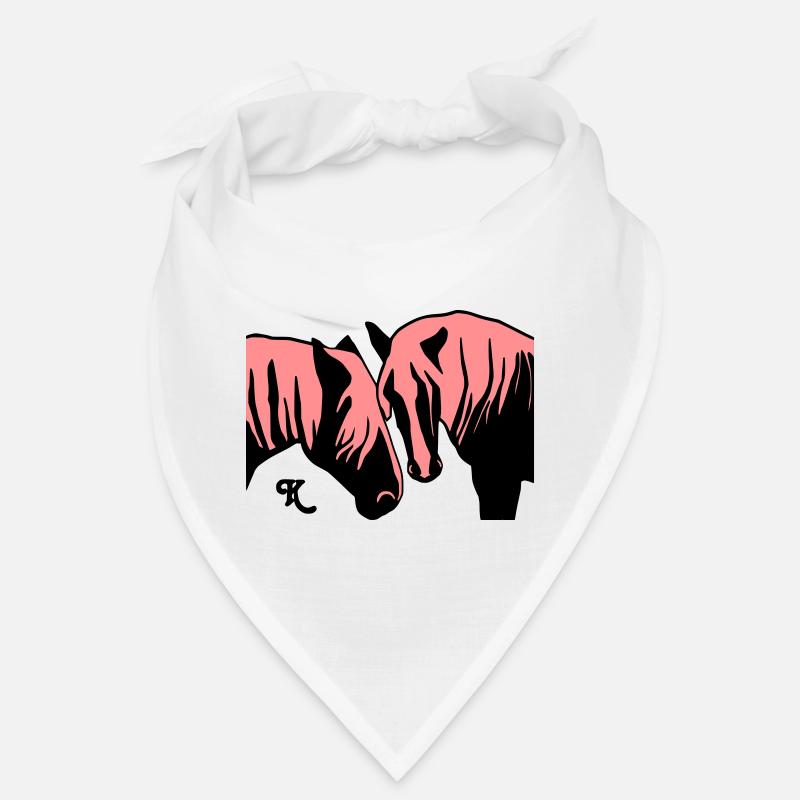 schwarzwald_maedels_grau - Bandana - Weiß