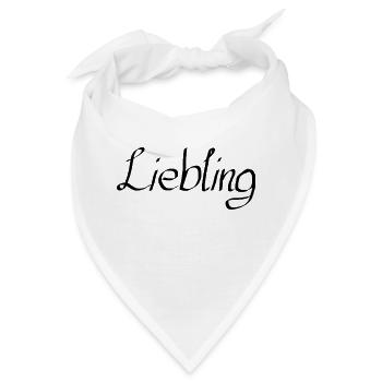 liebling - Bandana - Weiß - Vorne