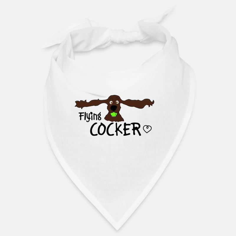 Cocker Spaniel Cute Flying Cocker Bandana