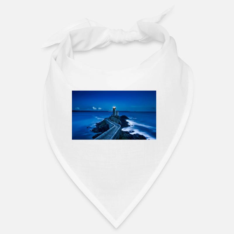 Coast with lighthouse Bandana
